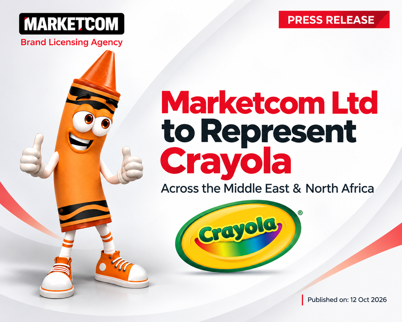 Markettcom to Represent Crayola in the Middle East  ...